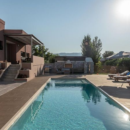 Villa Enny, 3 Bd With Private Heated Pool Agia  Esterno foto