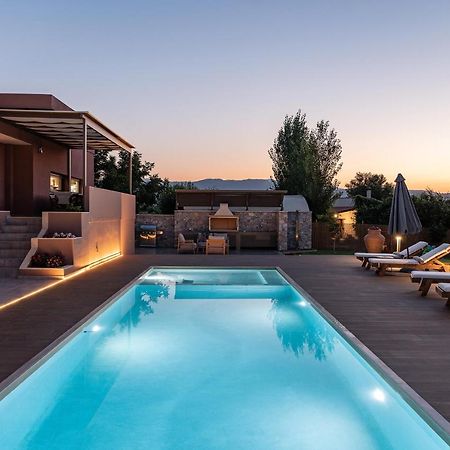 Villa Enny, 3 Bd With Private Heated Pool Agia  Esterno foto