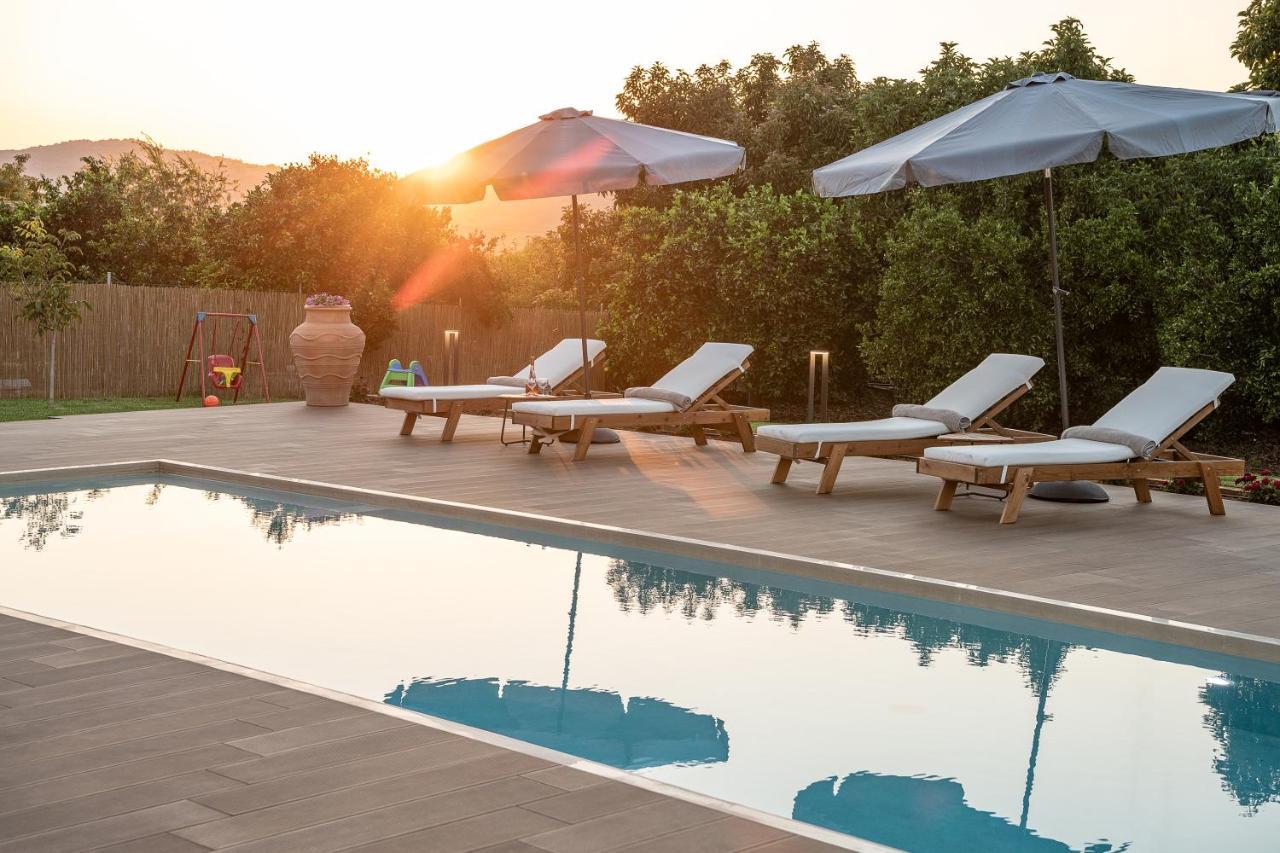 Villa Enny, 3 Bd With Private Heated Pool Agia  Esterno foto