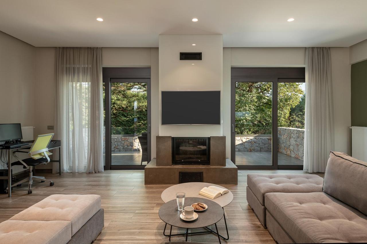 Villa Enny, 3 Bd With Private Heated Pool Agia  Esterno foto