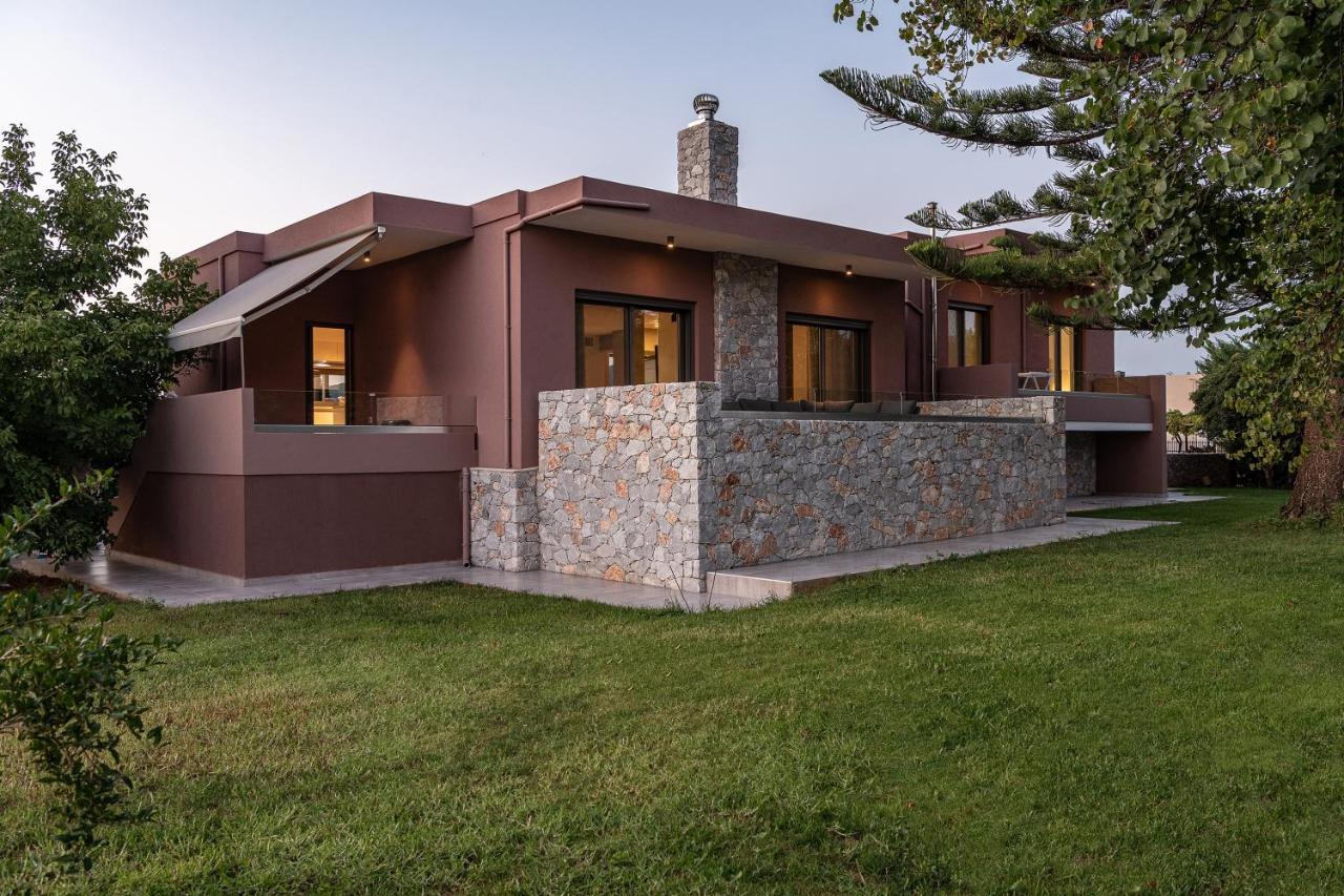 Villa Enny, 3 Bd With Private Heated Pool Agia  Esterno foto